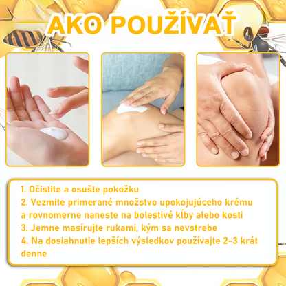 🏆【Oficiálny značkový obchod】𝐀𝐫𝐭𝐫𝐨𝐅𝐥𝐞𝐱𝐢𝐬™ 𝐊𝐫é𝐦 𝐧𝐚 𝐫𝐞𝐠𝐞𝐧𝐞𝐫á𝐜𝐢𝐮 𝐤ĺ𝐛𝐨𝐯 𝐬 𝐯č𝐞𝐥í𝐦 𝐣𝐞𝐝𝐨𝐦(Extrakt z novozélandského včelieho jedu - špecializovaný na ortopedické ochorenia - Certifikovaný CE)