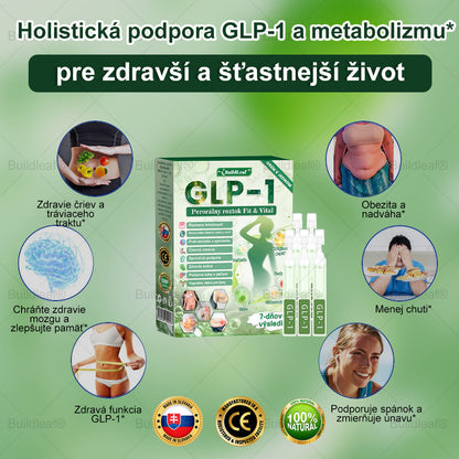 ✨BuildLeaf® GLP-1 6-v-1 Health Solution Perorálna tekutina (Len raz denne, viditeľné zmeny už za 7 dní) Pre obezitu, kardiovaskulárne ochorenia, cukrovku, spánkové apnoe, zdravie čriev, problémy s kĺbmi a ďalšie