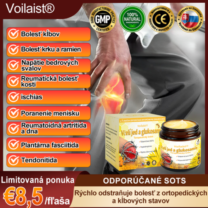 Voilaist® Terapeutický krém s včelím jedom a glukozamínom(Určené pre ľudí v strednom a staršom veku)