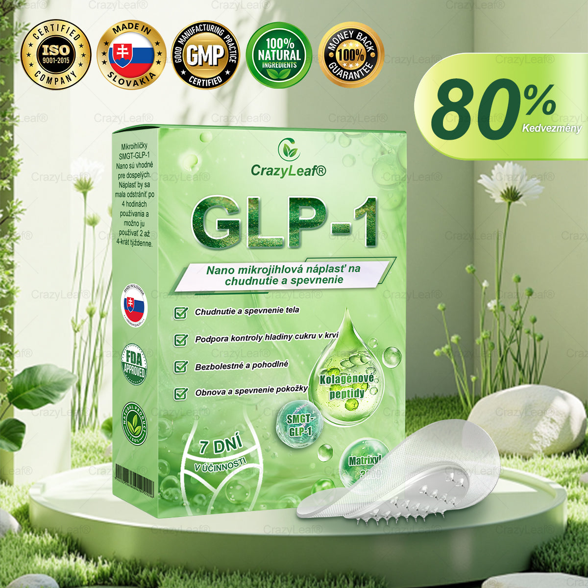 🎉 Gratulujeme! Dnes ste jednou zo šťastných zákazníčok. 🎁 Ako špeciálny darček získavate extra 50 % zľavu! Začnite už dnes s CrazyLeaf® a vykročte k zdravšiemu a krajšiemu životu. 🌿✨