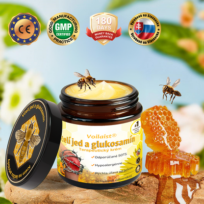 Voilaist® Terapeutický krém s včelím jedom a glukozamínom(Určené pre ľudí v strednom a staršom veku)