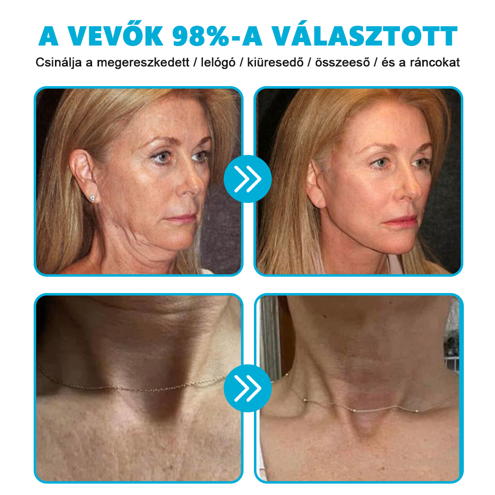 🎉 Korlátozott idejű 50% kedvezmény! 🌟 Búcsúzz el a ráncoktól, és mutasd meg a legszebb éned! 💥 A lehetőség véges, siess és szerezd meg most!